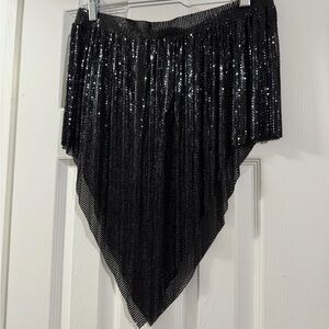 Club EXX chainmail skirt L NWT